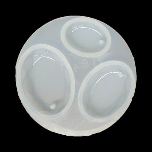 3 Cavity Oval Shape Diamond Pendant Mould