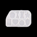 8 Cavity Dog Tag Pendant Mould