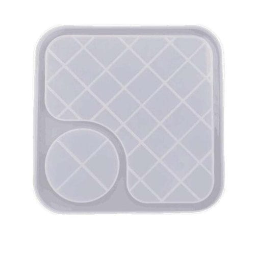 Plate With 2 Partition Mould