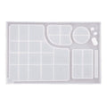 Plate With 8 Partition Mould
