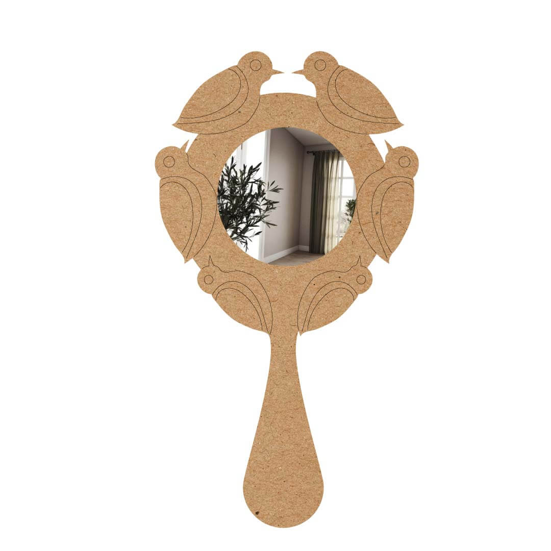 Bird Shape Hand Mirror