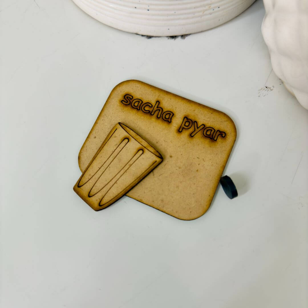 Chai Lover Fridge Magnet