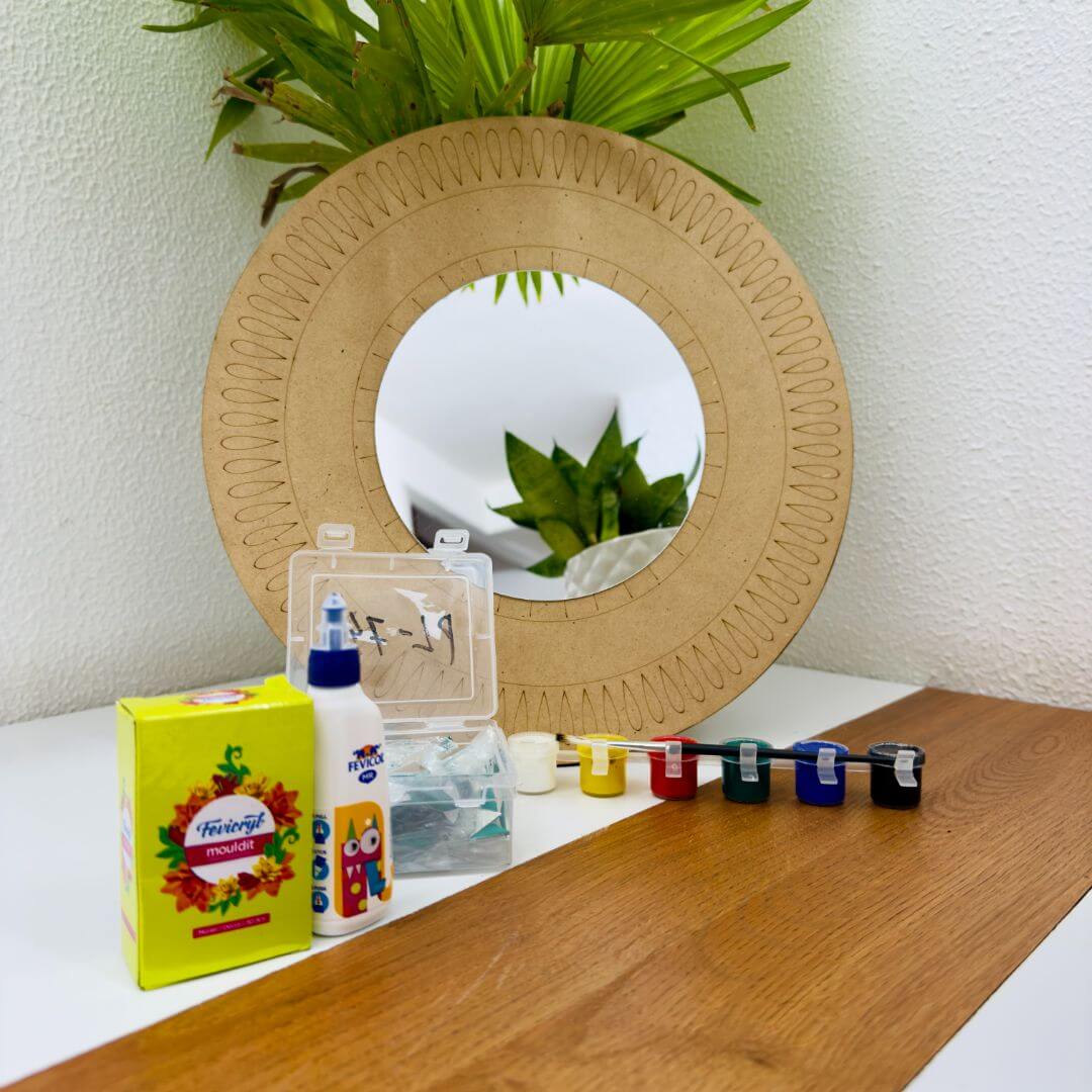 DIY Mirror Lippan Art Kit