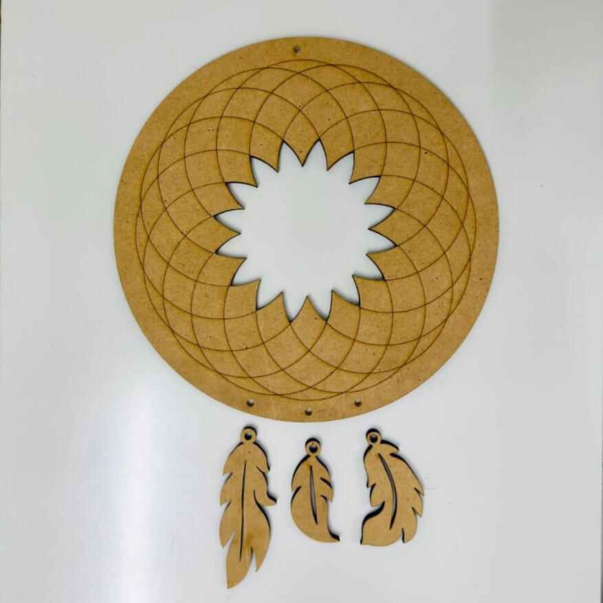 Simple DIY Premarked Dreamcatcher