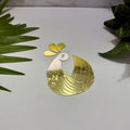 Fancy Golden Bird Acrylic Mirror