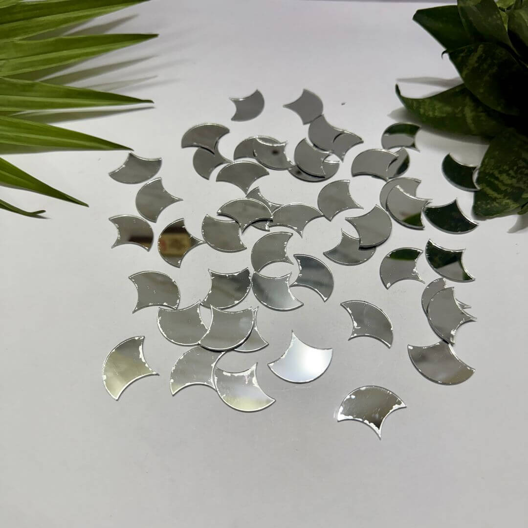Fancy Shape 3 Silver Acrylic Mirror 1
