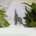 Fancy Silver Deer Right Acrylic Mirror