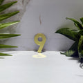 Golden Acrylic Mirror Number 9 | Premium Golden Acrylic Mirror Number for Decor & Signage