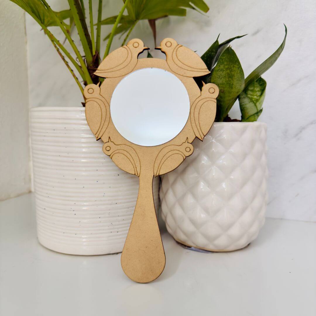 Bird Shape Hand Mirror