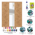 DIY Tall Panel Mirror Lippan Art Kit