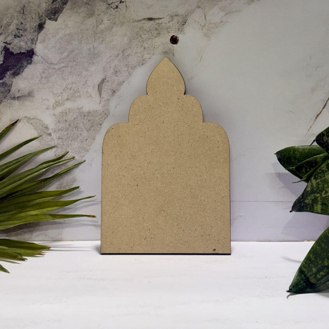 Plain Jharokha MDF Base