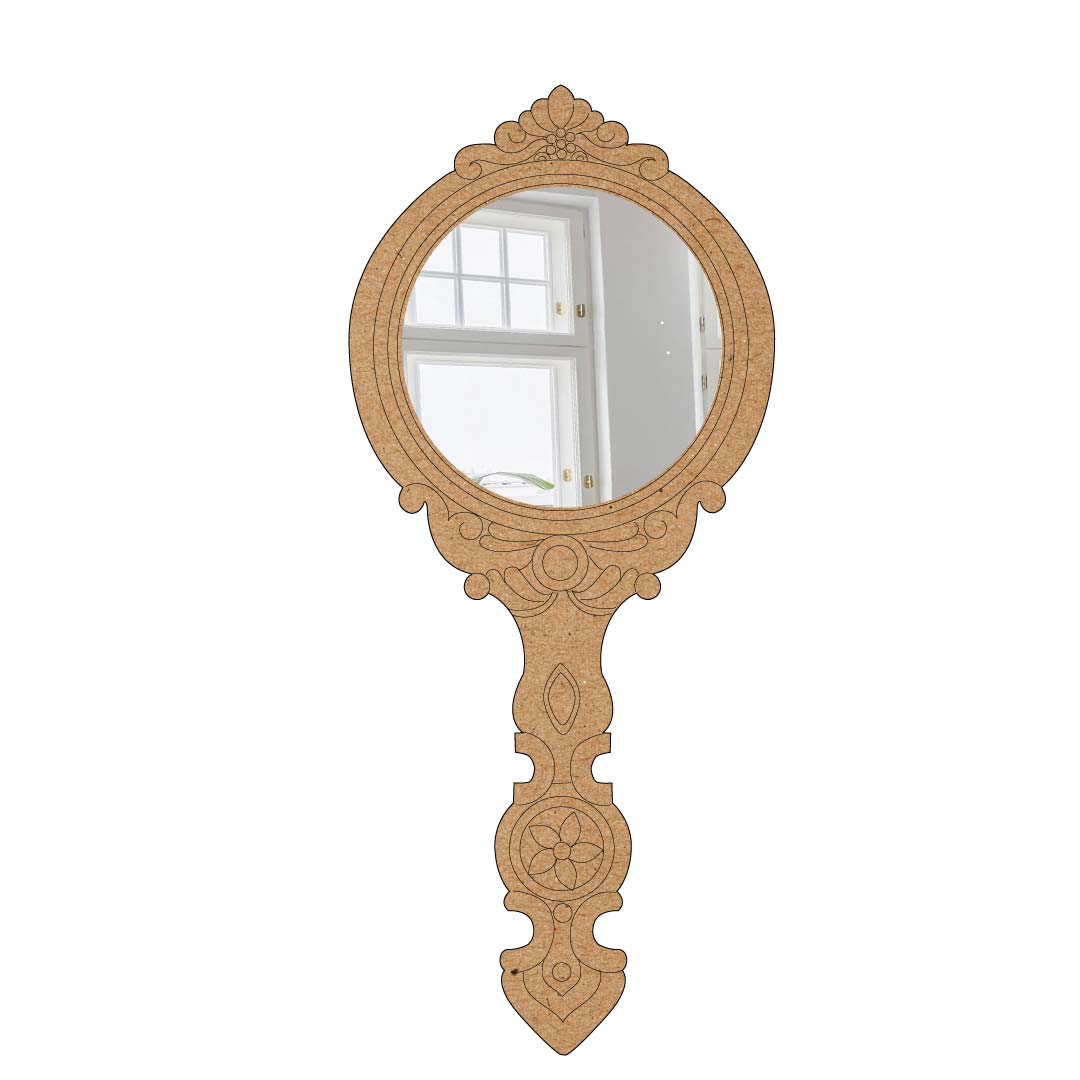 Rajwadi Shape Hand Mirror