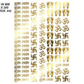New Emboss Sticker D02