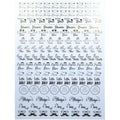 New Emboss Sticker D23