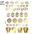 New Emboss Sticker D35