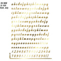 New Emboss Sticker D37