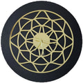 Gold Clock Acrylic Cutout 004