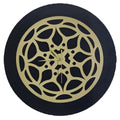 Gold Clock Acrylic Cutout 006