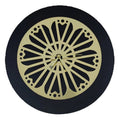 Gold Clock Acrylic Cutout 008