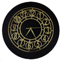 Gold Clock Acrylic Cutout 012