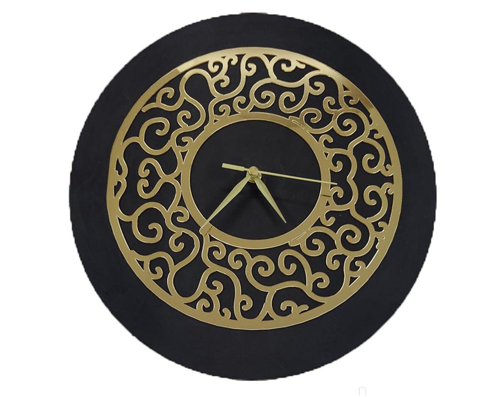 Gold Clock Acrylic Cutout 015