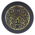 Gold Clock Acrylic Cutout 016
