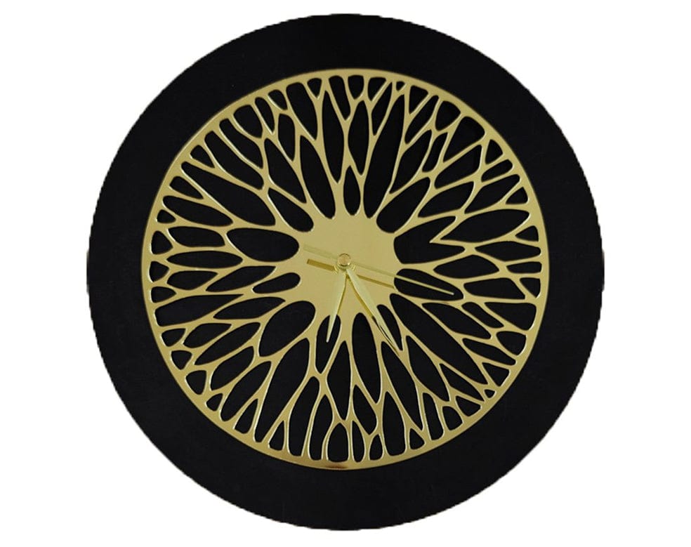 Gold Clock Acrylic Cutout 018