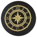Gold Clock Acrylic Cutout 021