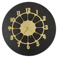 Gold Clock Acrylic Cutout 022