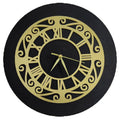 Gold Clock Acrylic Cutout 025