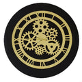 Gold Clock Acrylic Cutout 029