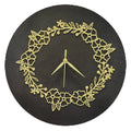 Gold Clock Acrylic Cutout 030