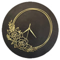 Gold Clock Acrylic Cutout 031