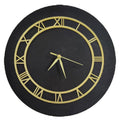 Gold Clock Acrylic Cutout 033