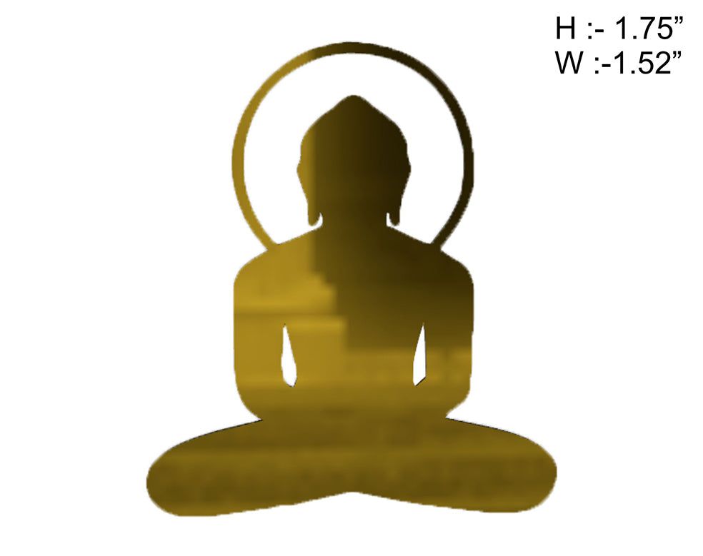 1.75" Bhagwan Acrylic Cutout