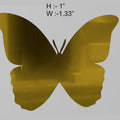 Butterfly 1" (6Pcs/Pkt) Acrylic Cutout