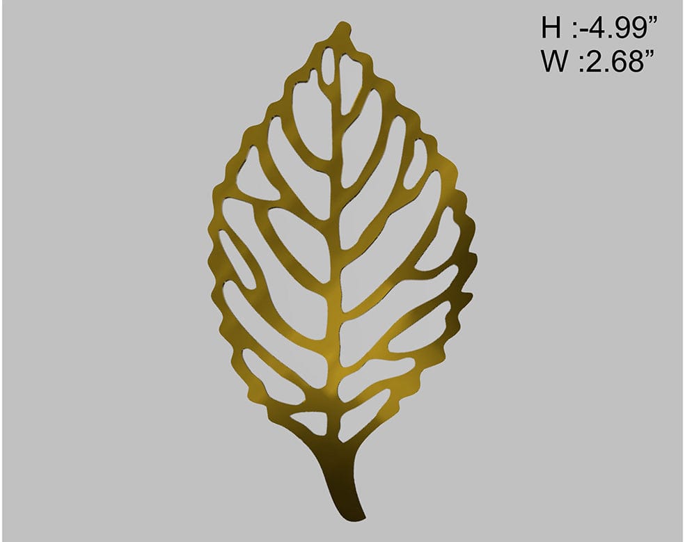 Skeleton Leaf (2Pcs/Pkt) Acrylic Cutout