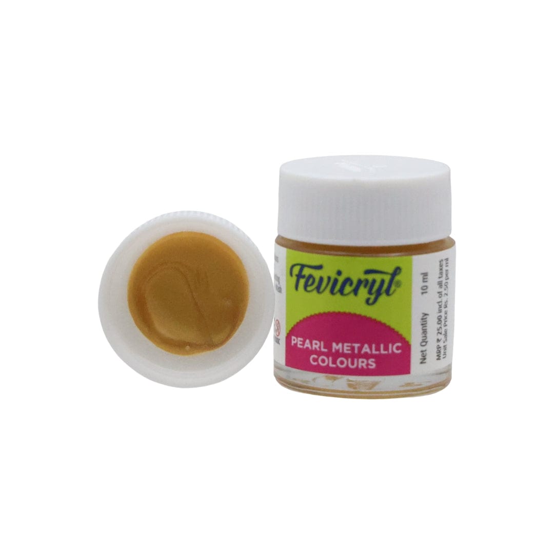 Pidilite Fevicryl Acrylic Colours Pearl Metallic 10ml (Mrp-25/-)