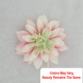 Satin Big Artificial flowers D09 (9pcs/pkt)