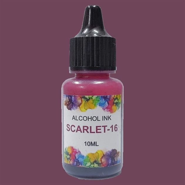 Scarlet Alcohol Ink 10Ml