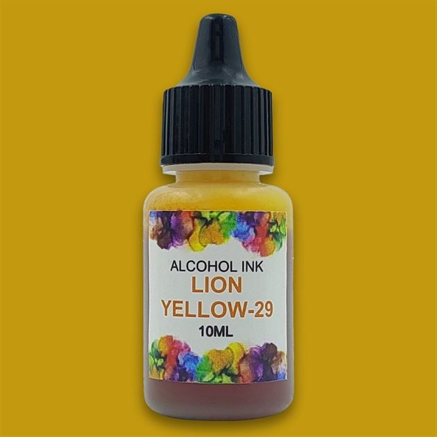 Lion Yellow Alcohol Ink 10Ml