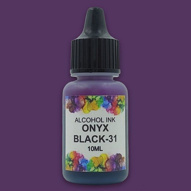 Onyx Black Alcohol Ink 10Ml