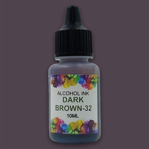 Dark Brown Alcohol Ink 10Ml