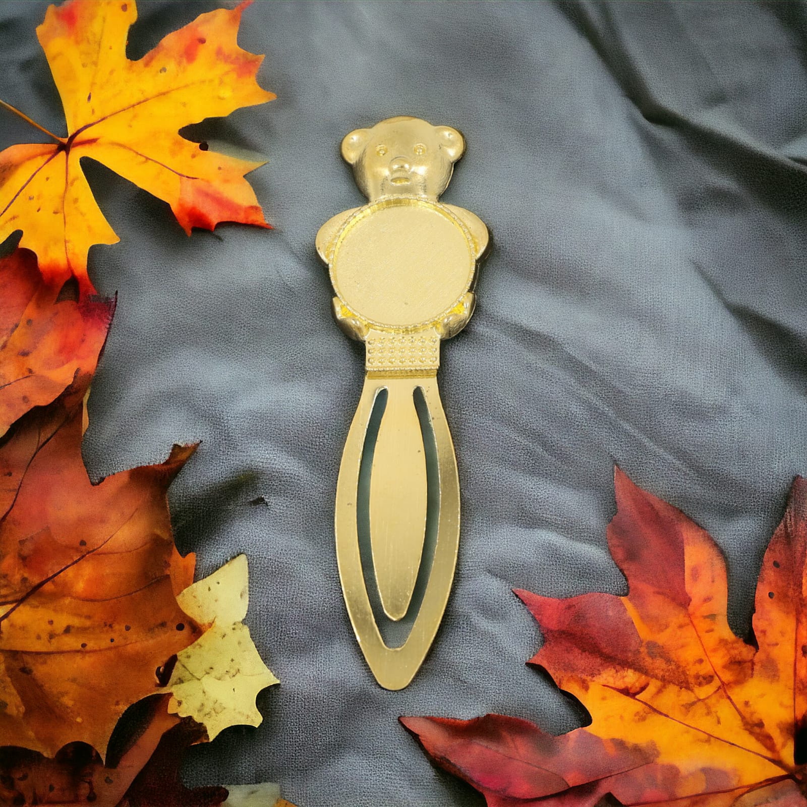 Gold Bookmark Bezels (4pcs/pkt)