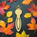 Gold Bookmark Bezels (4pcs/pkt)