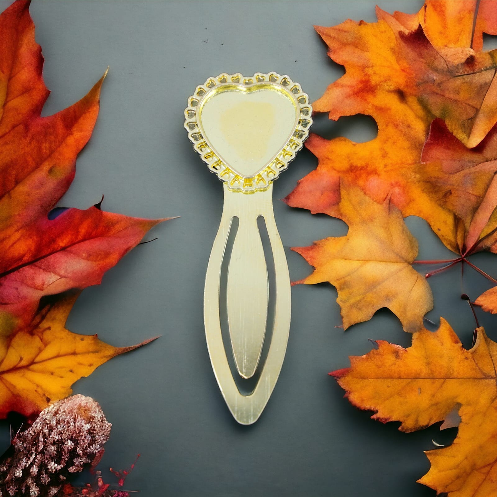 Gold Bookmark Bezels (4pcs/pkt)