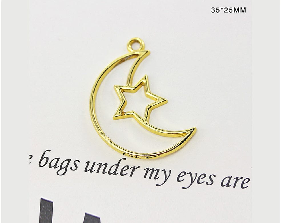 Gold Moon Star Bezel Bz064