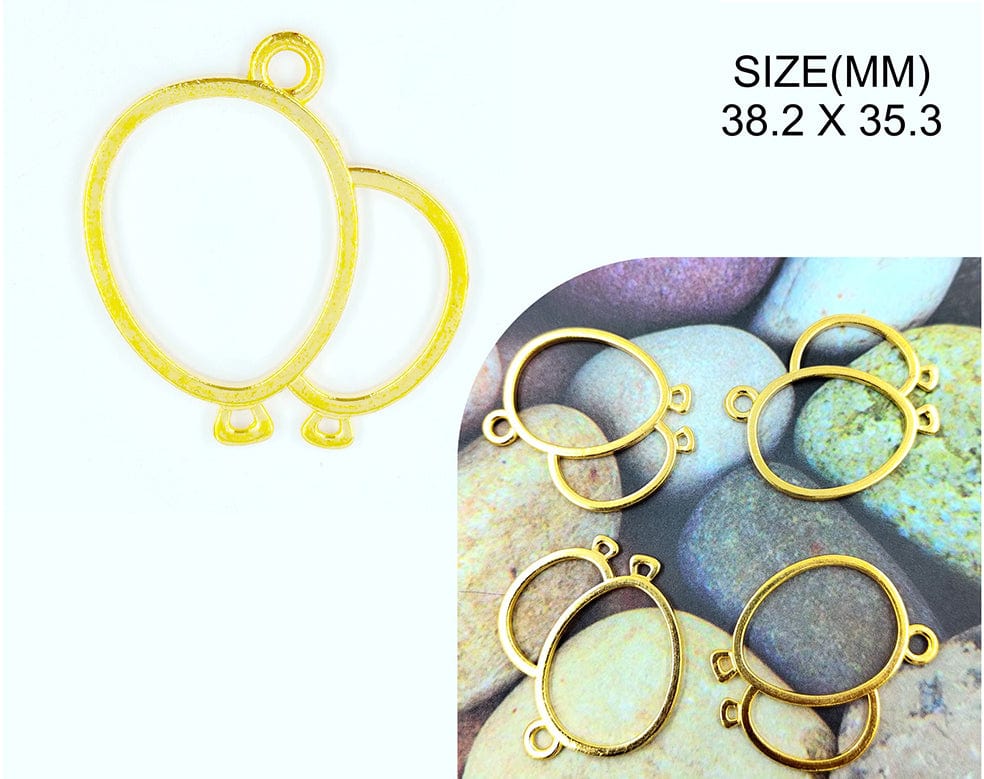 Gold Balloon Bezels Bz065