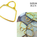 Gold Hand Bag Bezel Bz066