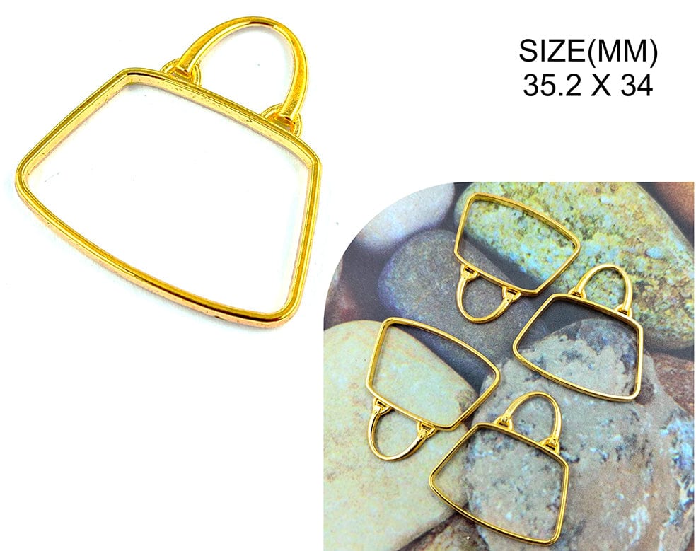 Gold Hand Bag Bezel Bz066